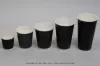 8OZ HOT GROOVE PAPER CUP BLACK