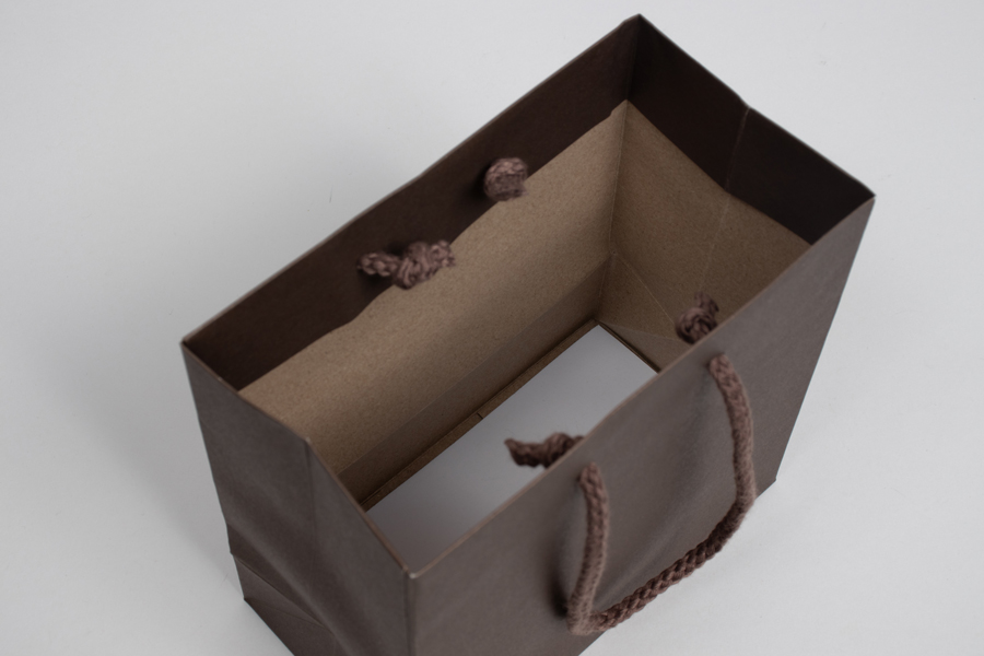 6-1/2 x 3-1/2 x 6-1/2 CHOCOLATE ENVIRO EUROTOTE