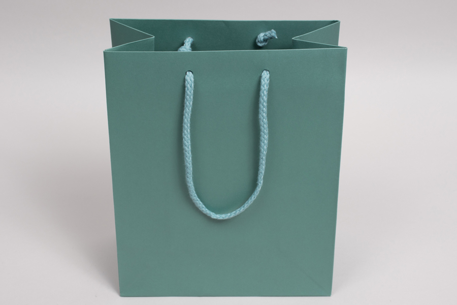 8 x 4 x 10 SHIMMER TURQUOISE ENVIRO EUROTOTE