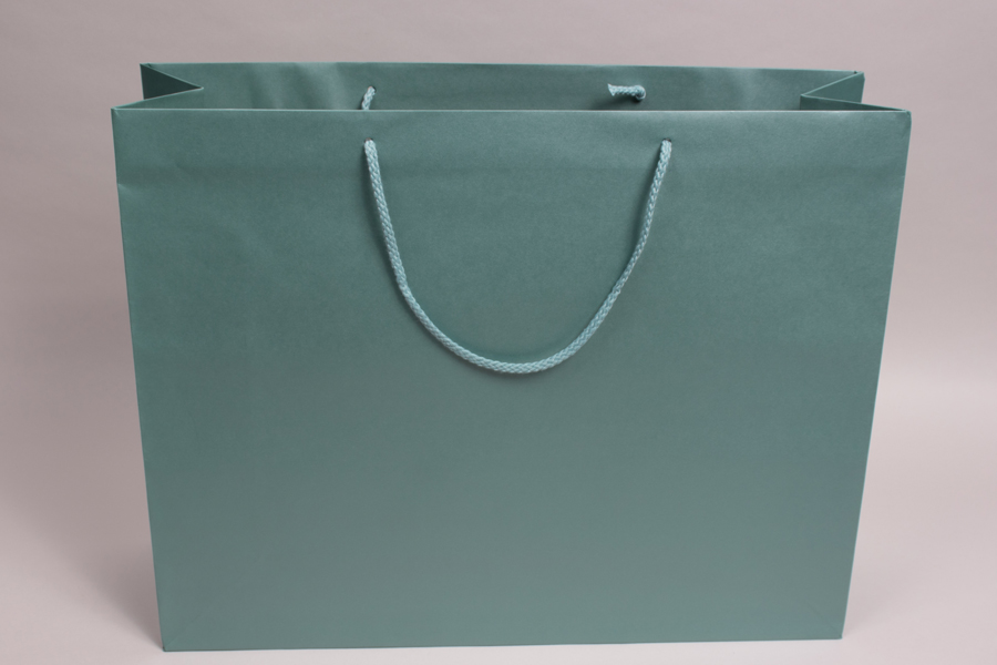 20 x 6 x 16 SHIMMER TURQUOISE ENVIRO EUROTOTE