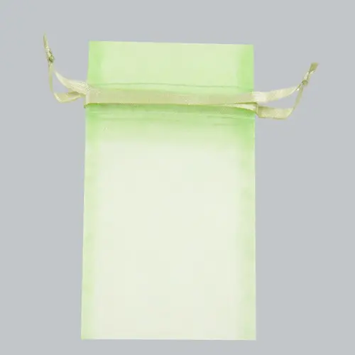 6X10 ORGANZA BAG-MINT GREEN