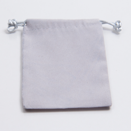 5X7 VELVET POUCH SILVER