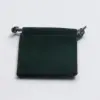 3X4 VELVET POUCH HUNTER GREEN